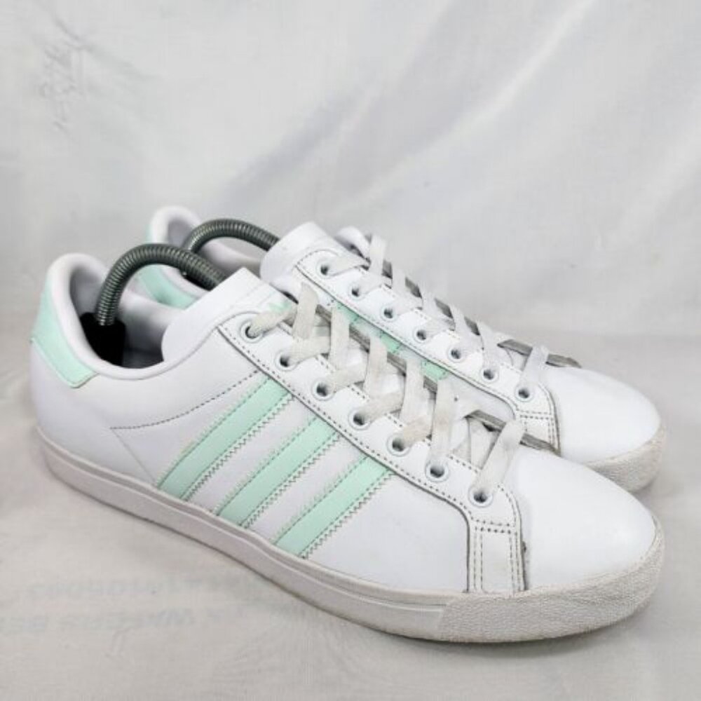 Adidas Originals Coast Star Low Top Shoes White Ice Mint EE8911 Women's‎ Size 10